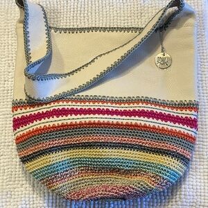 The Sak Limited Edition Crochet and leather Hobo